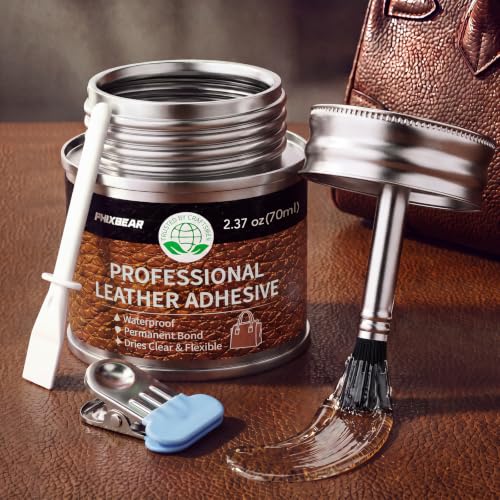 Professional Leather Glue with Brush Cap for Couch Repair &amp; Furniture