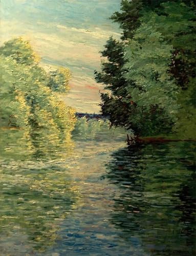 Peinture Poster Gustave Caillebotte 60x90cm pour habiller un grand mur blanc vide
