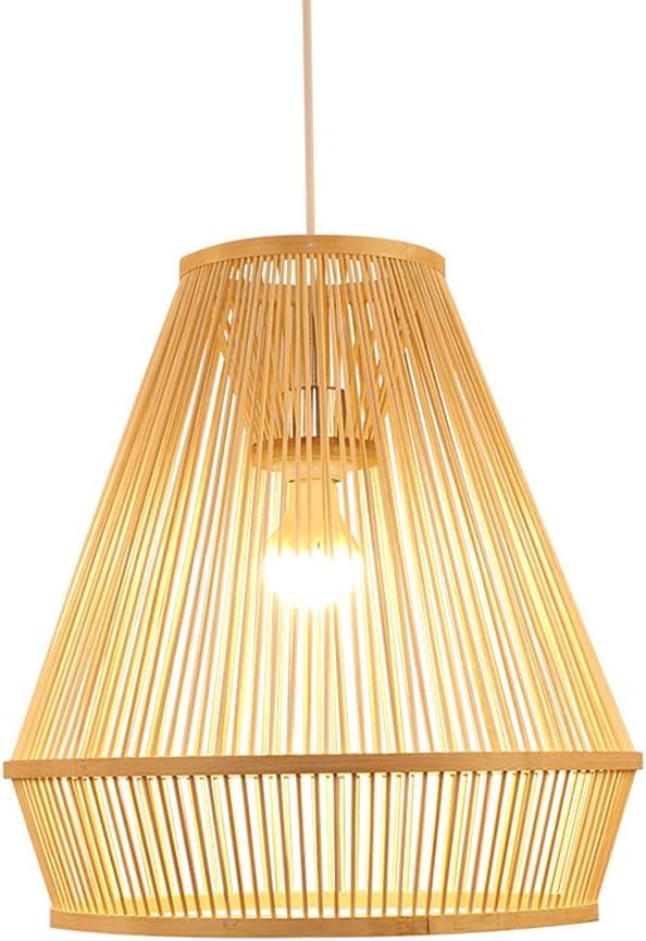 Chandelier en osier et suspension en rotan naturel GWJKG pour éclairage de plafond bohème