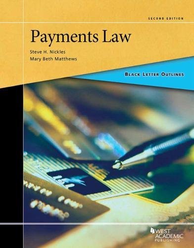 Buy Black Letter Outline on Payments Law (Black Letter Outlines) — BookShops.in