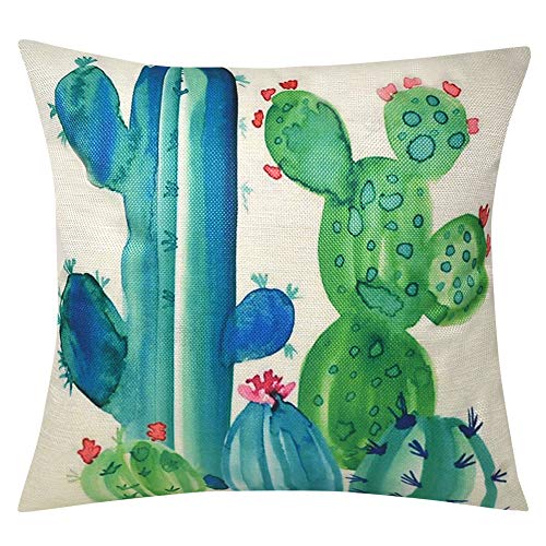 outdoor cactus pillow