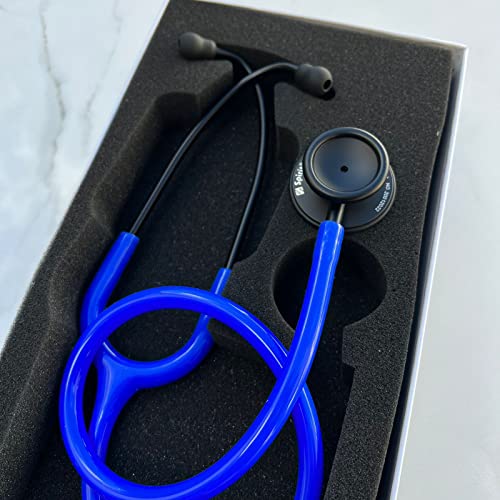 Estetoscópio Spirit MD Professional Adulto Black Edition Azul Royal