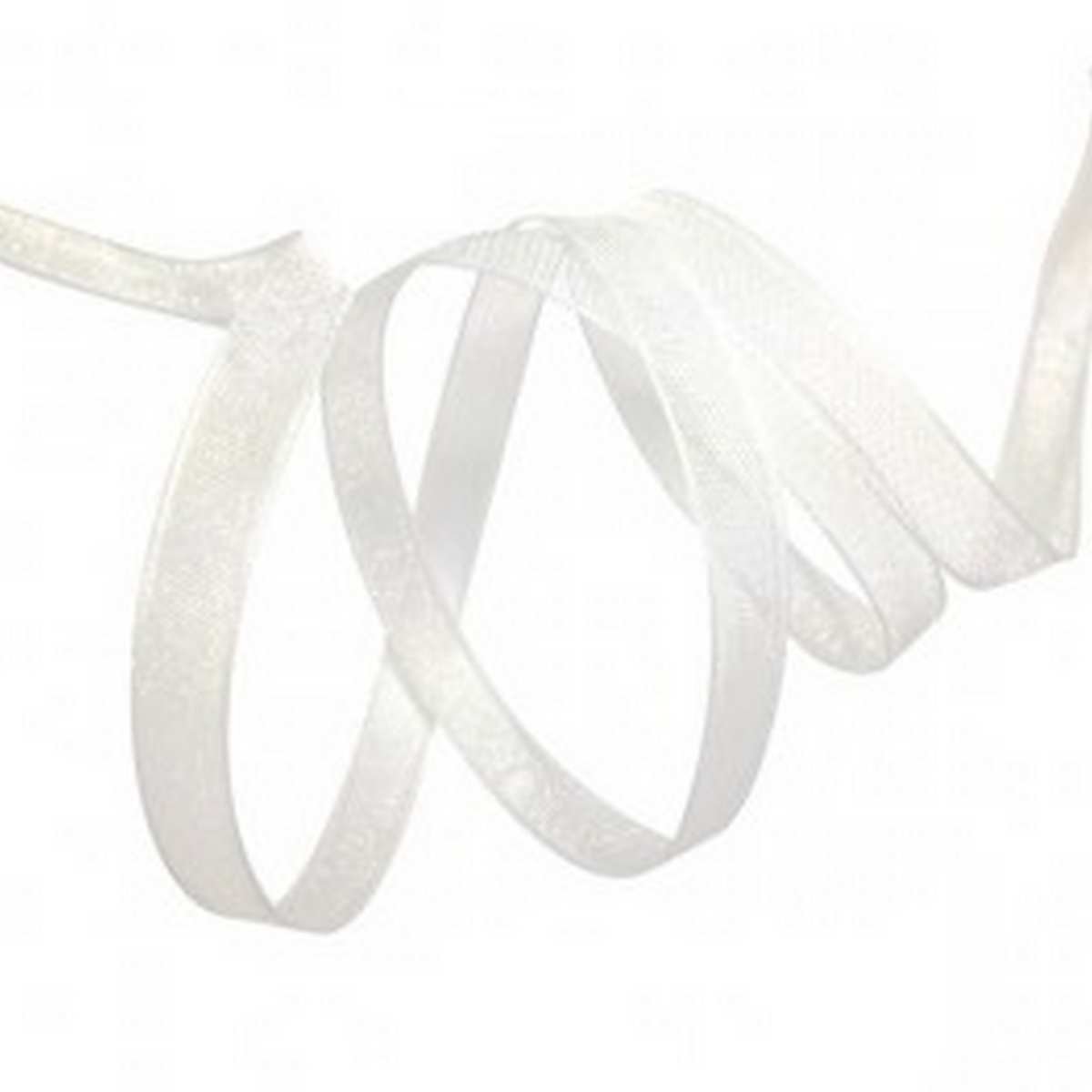 Nastro di organza bianco da 6 mm / Decorazioni regalo, progetti