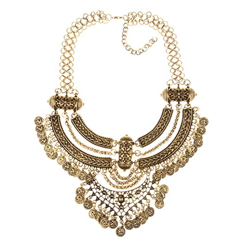 Collier multicouche rétro pour sublimer une tenue de soirée chic - 2
