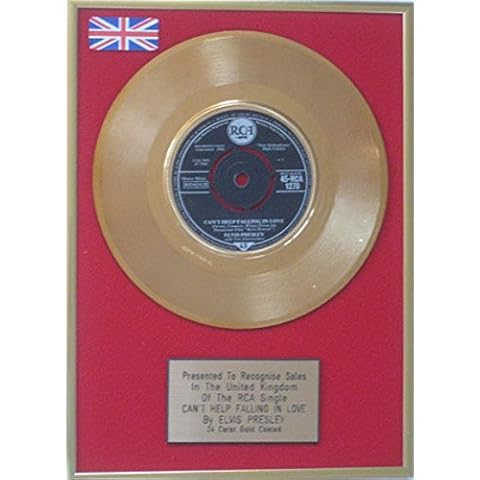 UK Music Awards Elvis Presley Gold Disc Cover