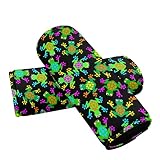 Uourmeti Frog Luggage Handle Wraps for Suitcase Set of 2 Pcs Luggage Handle Replacement Luggage Iden