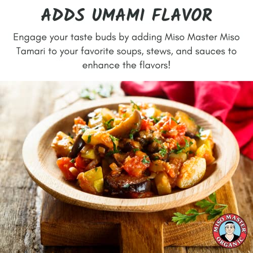 Miso Master Organic Miso Tamari, Wheat-Free Soy Sauce, Usda Organic, Vegan, Kosher, Non-Gmo, No Added Sugar, Alcohol Or Preservatives, 10 Oz Bottle (Pack Of 1) #TOP4