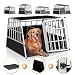 CADOCA® Hundetransportbox XXL Aluminium