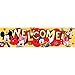 Eureka Mickey Classroom Banner, Welcome, 12 x 45