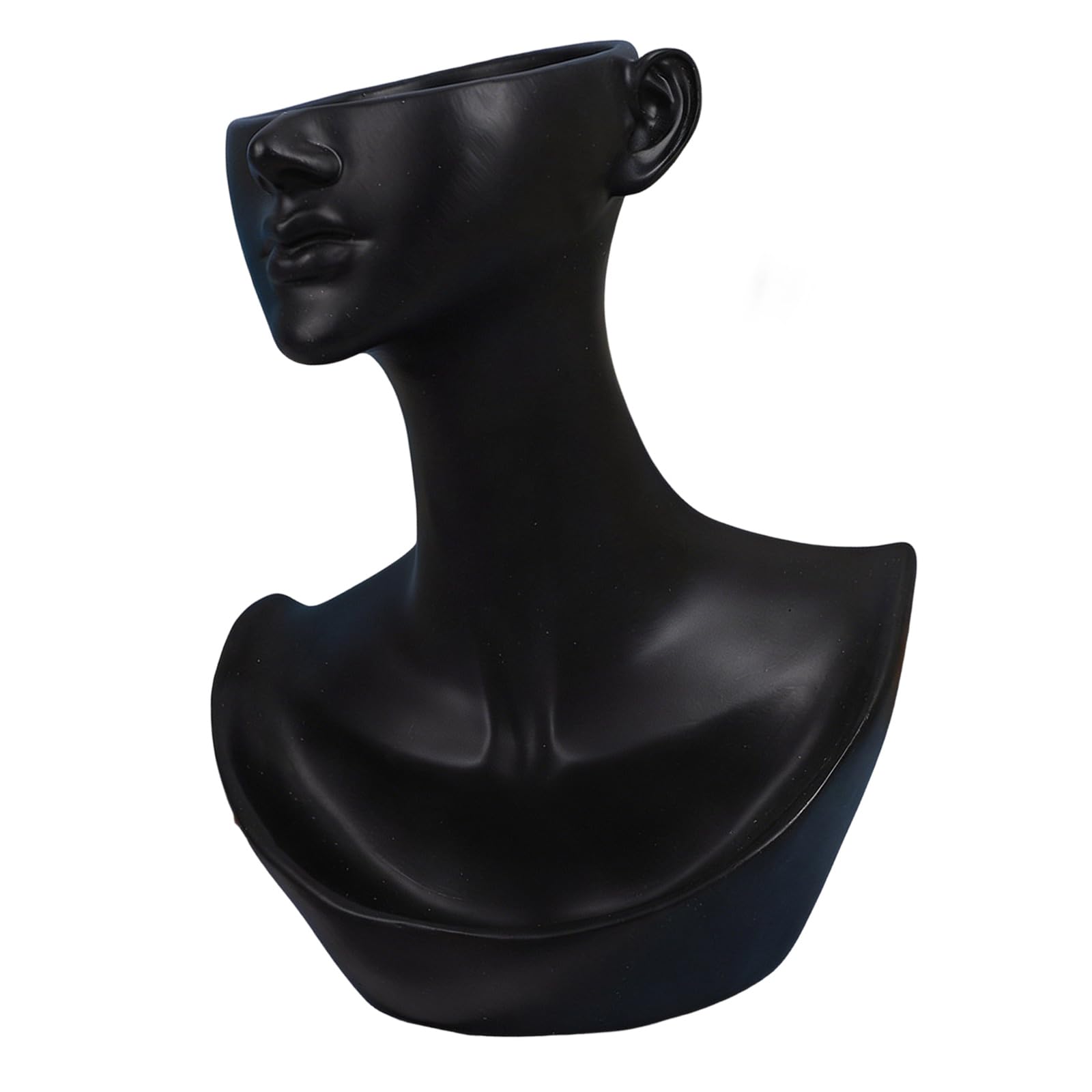 Zxfdsfdbnm Creative Resin Bust Jewelry Stand Ideal for Displaying Necklaces Earrings Accessories Storage Organiser Art Mannequin Jewelry Display