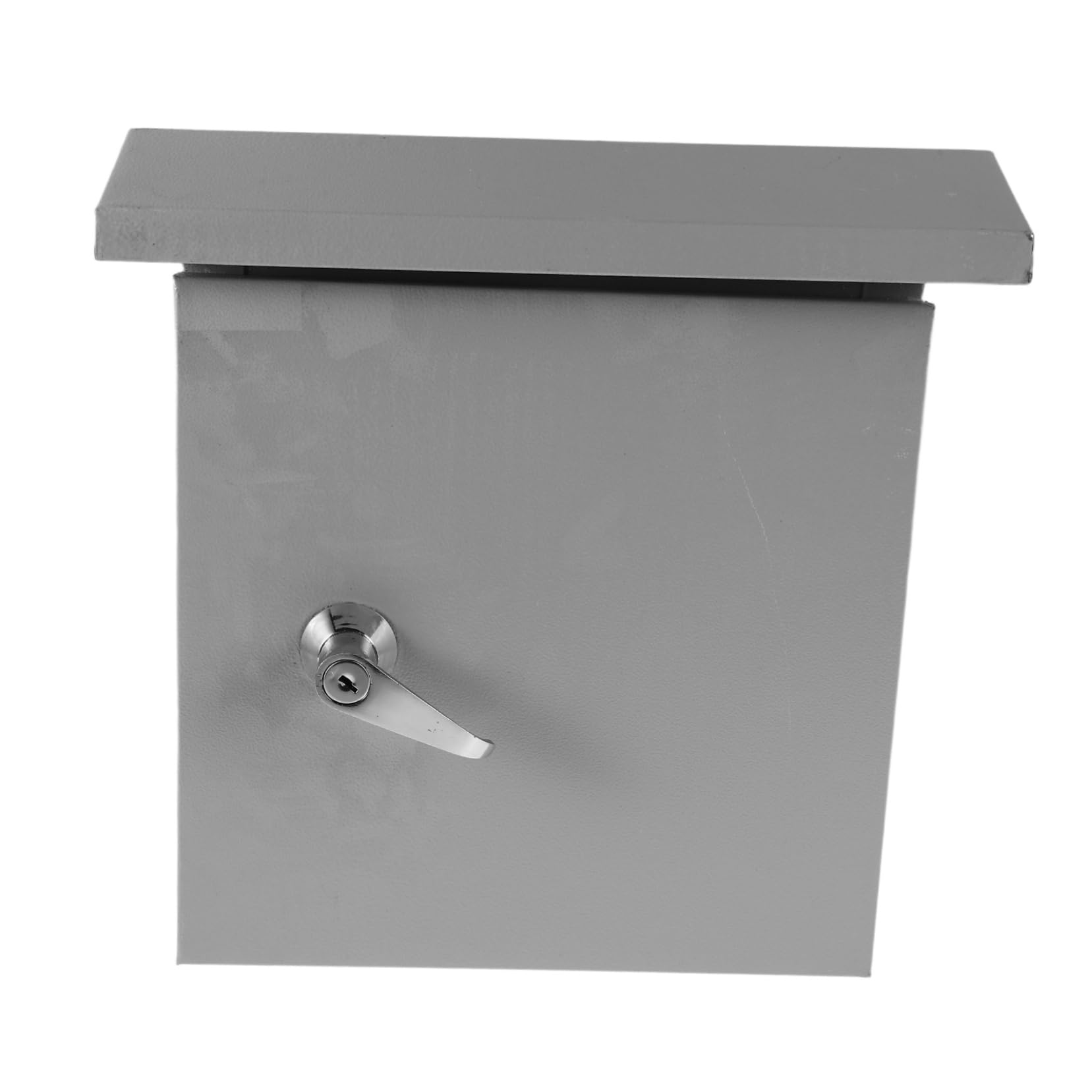 DOITOOL Caja De Distribución Para Exteriores Caja Eléctrica Resistente Intemperie Para Instalaciones De Jardín o Fachada Carcasa Metálica Robusta y Anticorrosiva