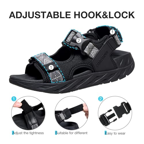CAMEL CROWN Women's Hiking Sandals with Arch Support Walking Sandals for Women Outdoor Athletic Sandals with AdAdjustable Strap2