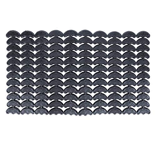 Hapivida 120Pcs Rubber Sole Heel Savers, Sole Heel Repair Pad Replacement DIY Stick-on Shoe Repair Accessories for Leather boots