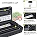 Food Saver Vacuum Sealer Machine For Food, Vaccume Sealer Machine Built in Air Sealing System with Vacuum Sealer Kits, Avoid Dehydration n Freezer Burn, Dry/Moist Model For Sous Vide