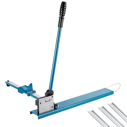 MXBAOHENG DIN Rail Cutter Aluminum Rail Cutting Machine Manual Guide Rail Cutter with Measuring Ruler for Cutting Aluminum Rail C45/DZ47/DC-35/TS35