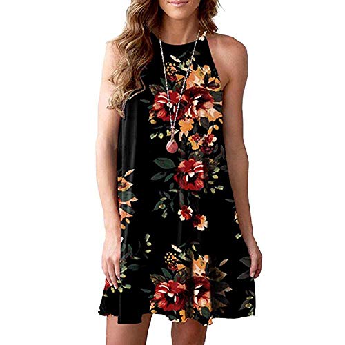 NOBRAND - Vestido sin mangas para mujer, estilo bohemio