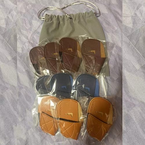 Image of I Golf Iron Headcovers 10pcs PU Fit Both Right-Handed Clubs Golf Club Protector for Titleist Callaway Ping Taylormade Fit More Brands Golf Iron. (Yellow+Dark Blue+Brown)