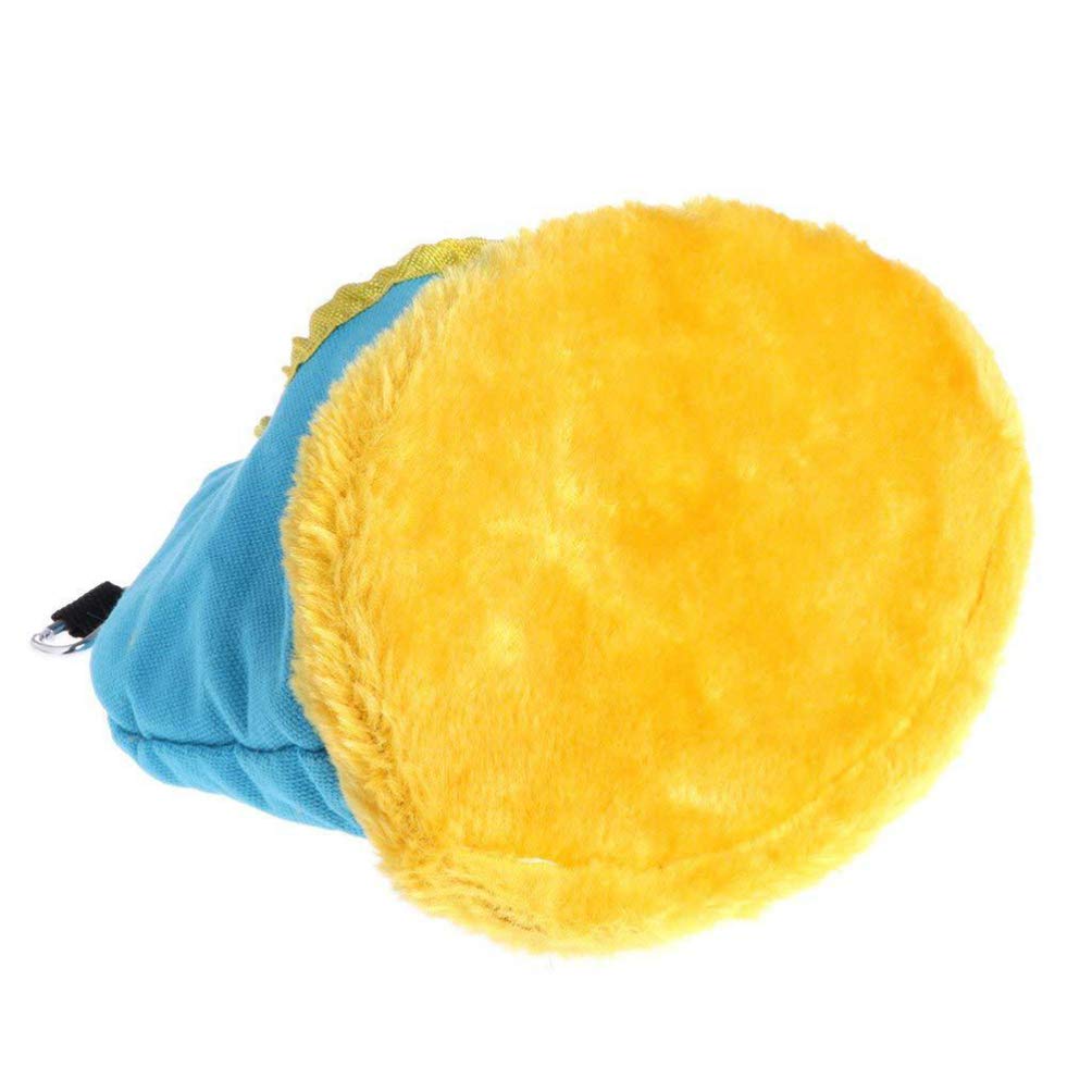 Balacoo Plüsch-Schlafnest Für Vögel, Grün, 18 X 28 Cm – Wärmende Kuscheldecke Für Sittiche & Nymphensittiche, Einfach Am Käfig Befestigbar