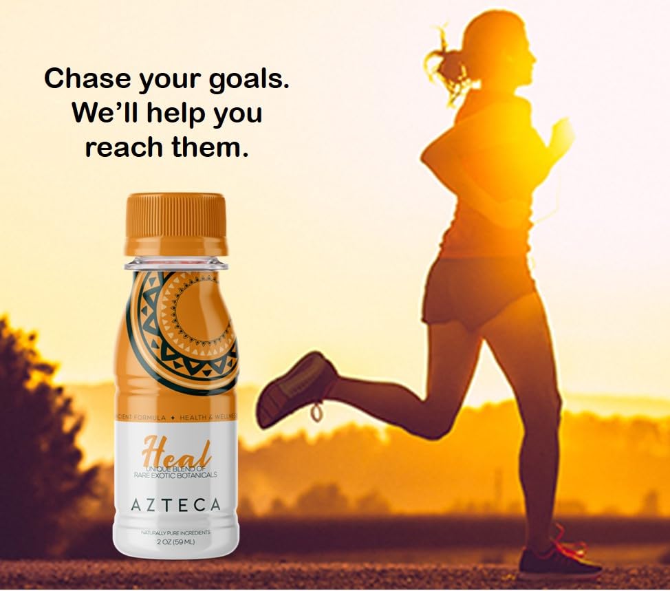 Miniatura 4 de AZTECA BOTANICALS Organic Energy Shot, inyección de resistencia orgánica de apoyo energético con refuerzo de vitamina B12, suplementos energéticos