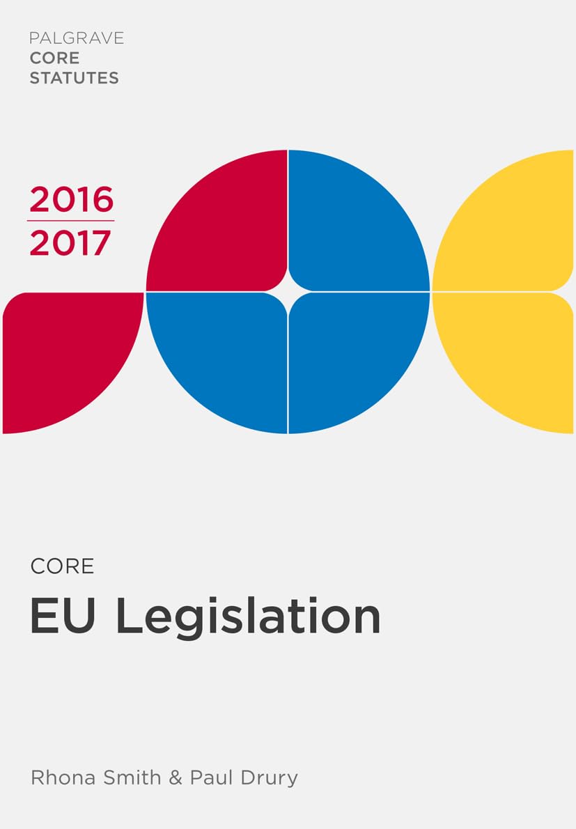 Core Eu Legislation 2016-17