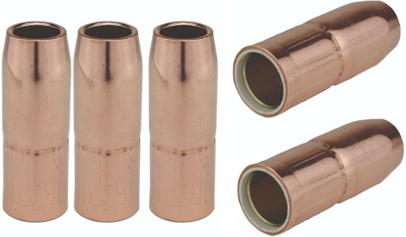 Lot De 5 Buses De Pistolet à Souder MIG - Référence 169725 - 5/8" - Compatible Miller M-25/M-40, Hobart - Neuf