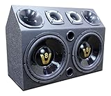 Caixa trio igrejinha 12 compet v8 + modulo taramps tl1500