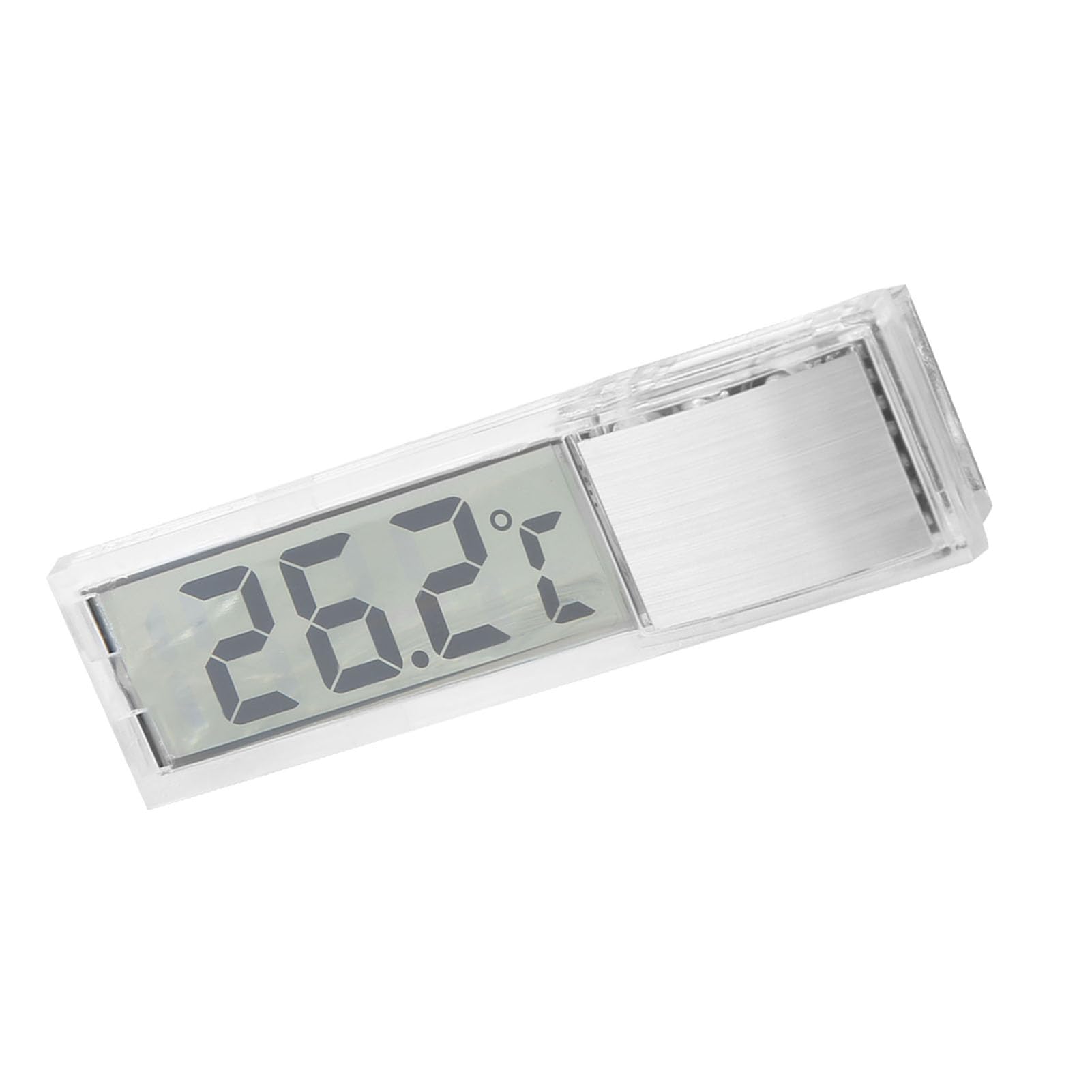 Exquisite Small 3D, Mini Electronic Naked Eye Perspective Aquarium Production LCD E Ic Transparent Digital Fish Thermometers Transparent Fish Tank Thermometer Manufacturer YK 50