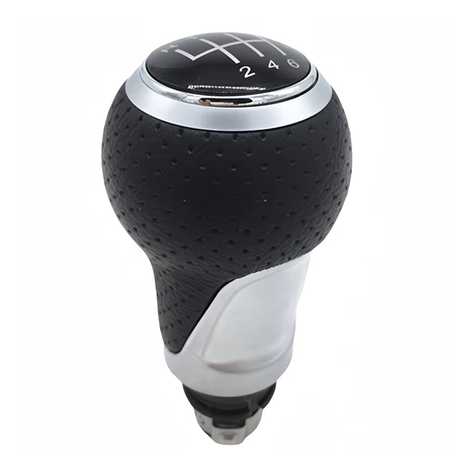 Srvsqtptvk K0079 Car Shift Knob For A6 C6 2004-2012 Shifter Lever Replacement Manual Gear Shift Knob Pu Gaiter Boot(K0079)