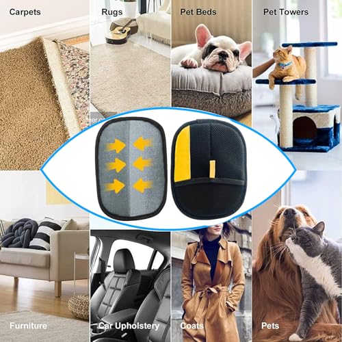 Image of 2025 New Upgrade Pet Hair Removal Glove for Cats & Dogs, Efficient Grooming Gloves for Pet Hair, Cat Grooming Gloves for Hair Removal, Reusable Pet Hair Remover Glove