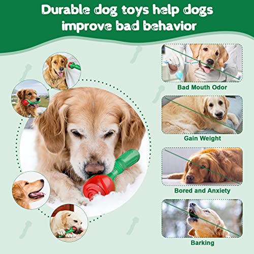 ucho Dog Toys for Training Chew Play, Rose Fetching Dog Pool Toys, Floats Water Toy, and Interactive Pet Chew for Aggressive Chewers Cleaning Teeth