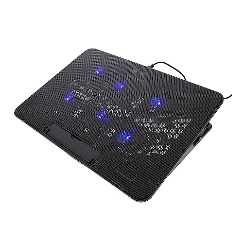Base de enfriamiento para laptop Tofficu negra miniatura 1