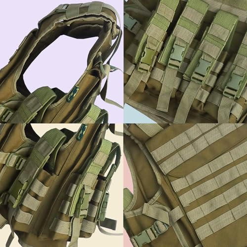 Image of Azad tactical vest for ary with stuff oragnizer and poches