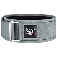 Beast Rage Gewichthebergürtel Auto Lock Trainingsgürtel Krafttraining Fitness Powerlifting Gepolsterter Fitnessstudio Bodybuilding Gürtel Männer & Frauen Kreuzheben Workout