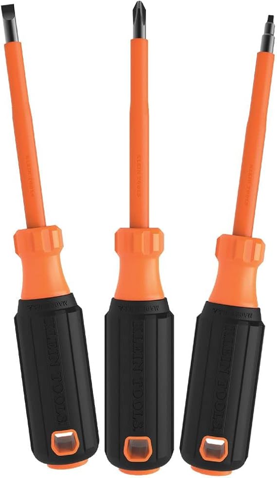 Klein Tools 85073INS Insulated Screwdriver Set features 1000V Phillips