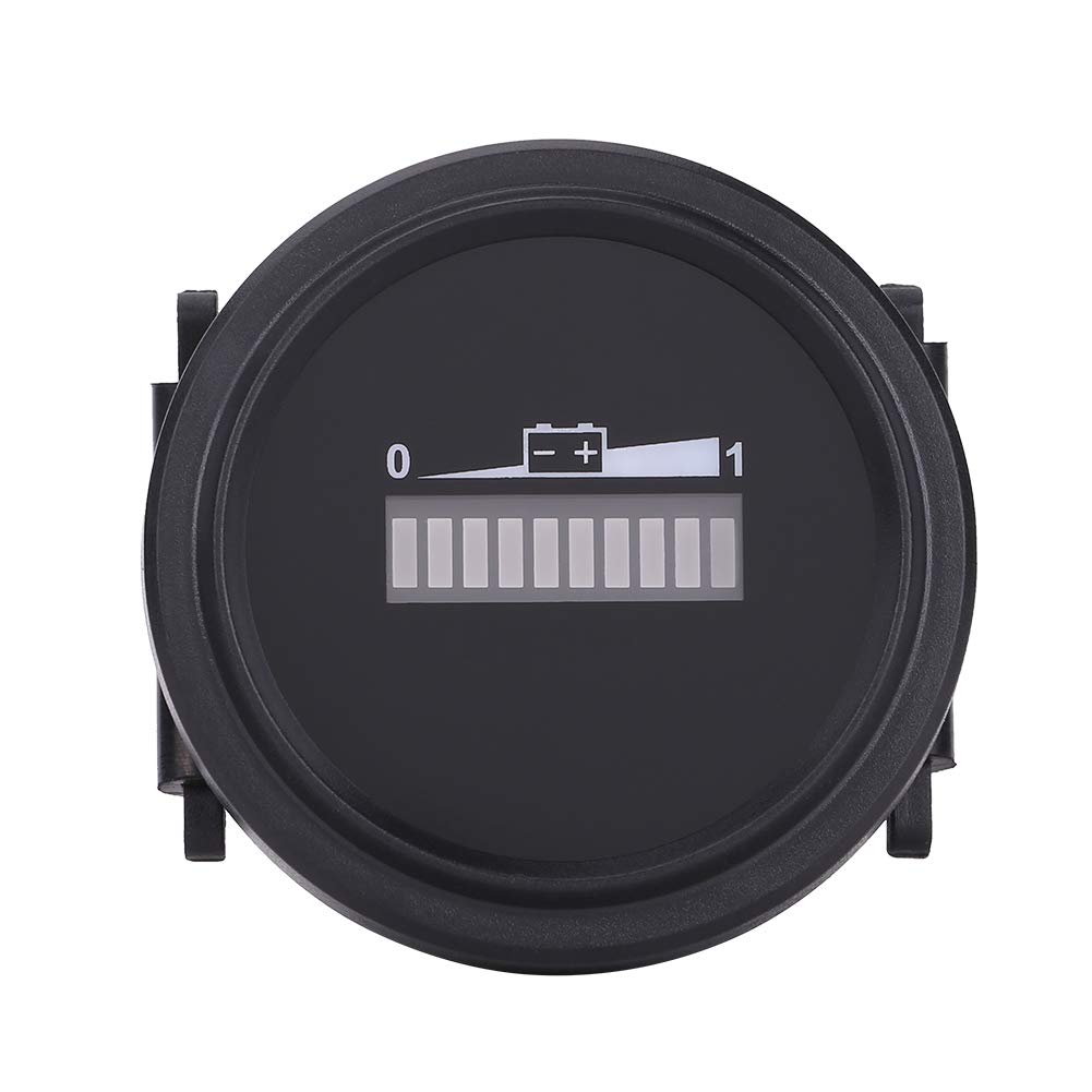 LED Digital Battery Indicator Meter Gauge High Accuracy Waterproof IP65 Cart Accessories