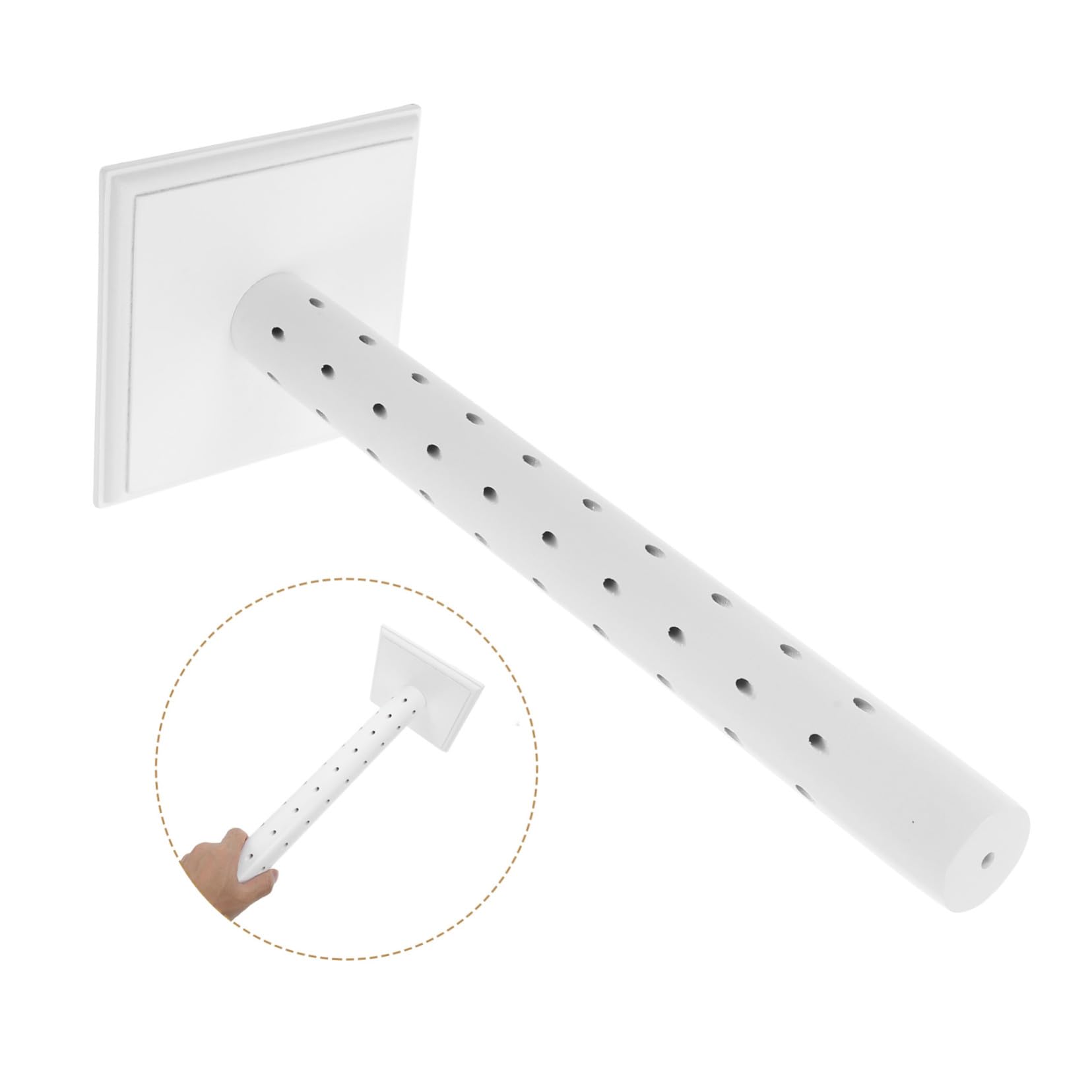 Alzata Espositiva in Legno Bianco per Dessert e Caramelle | Montaggio Rapido, Ingombro Ridotto, Uso Versatile per Vetrine e Allestimenti, per Cerimonie e Negozi