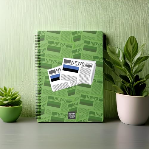 Carnet de notes journaux d'Estonie A5 ligné lot de 20 pièces pour l'écriture