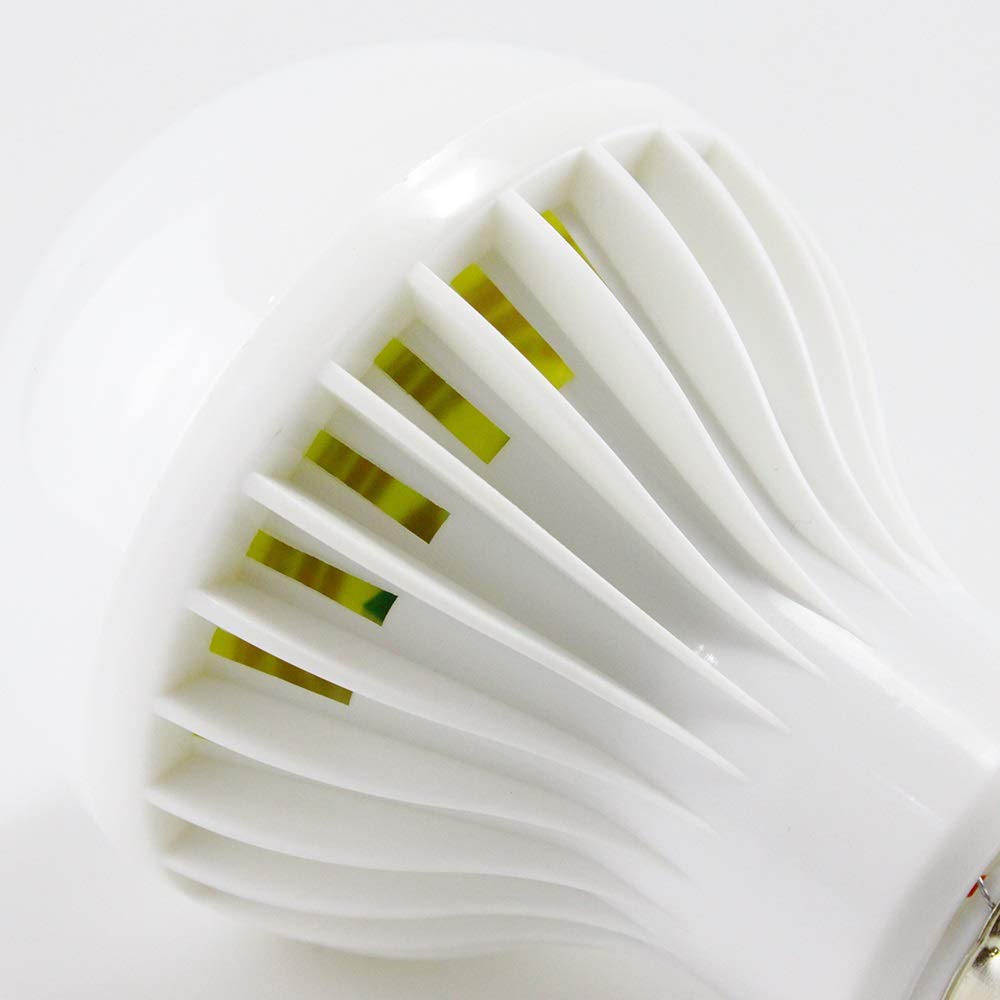 fengyan Casa bombillas, Paquete de 10, luz LED con sensor nocturno E27 AC220v LED lámpara con sensor de sonido bombilla for pasillo de escalera Familiar Lámpara(12w)