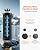 VEVOR Water Filters Replacement, 2 Pcs, Activated Carbon Water Filters, Three-Stage Filtration Purification, Easy to Replace, Work with Gravity Water Filter System, Compatible with Most Brands, Black