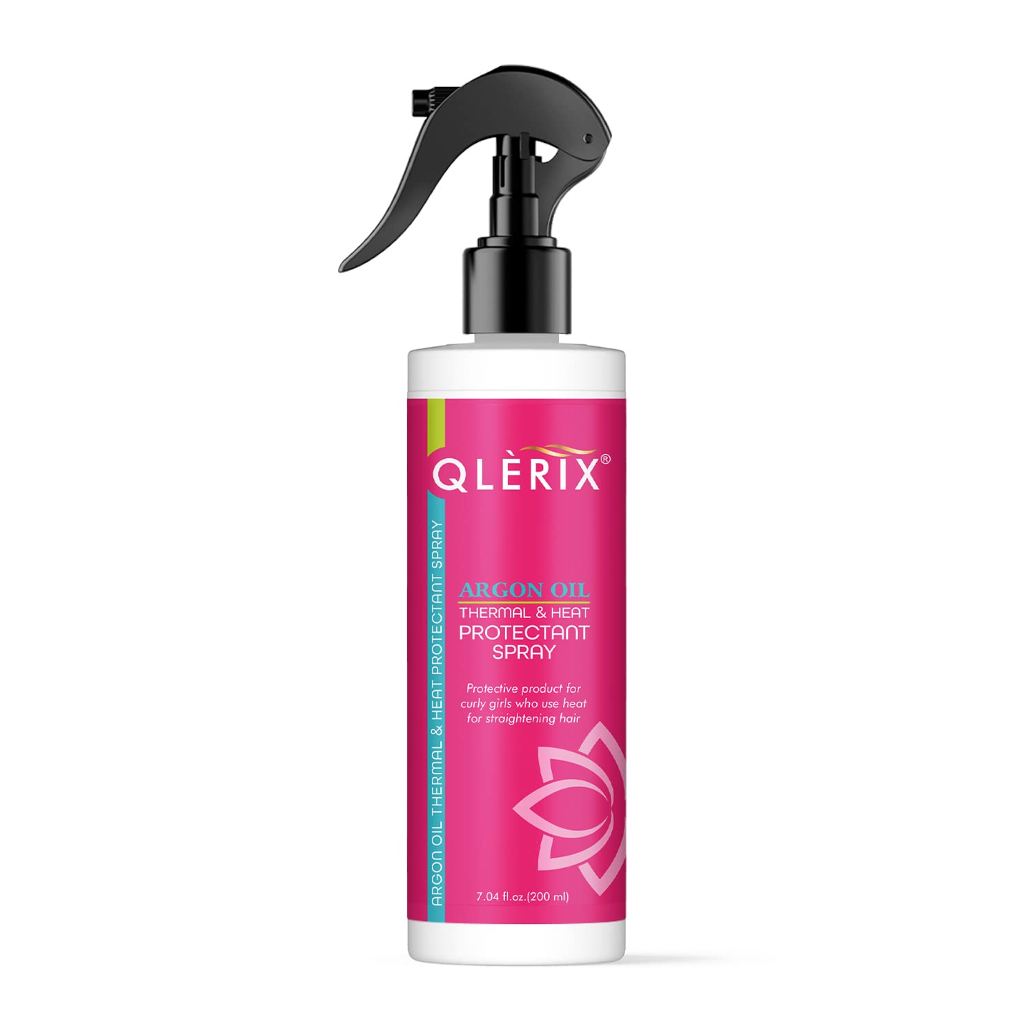 QLERIX Premium Hair Styling and Straightening Heat Protection Hair Spray with Keratin and Argon oil for Men and Women No Sulfate No Parabean