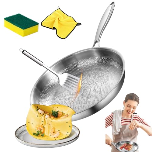 phiorine Titanium Hammered Frying Pan