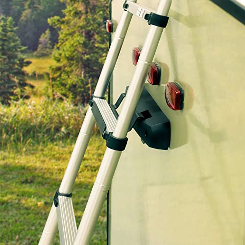 Recpro Rv Telescoping Ladder 12.5Ft Compatible With Lippert On-The-Go Prepped Units #TOP2