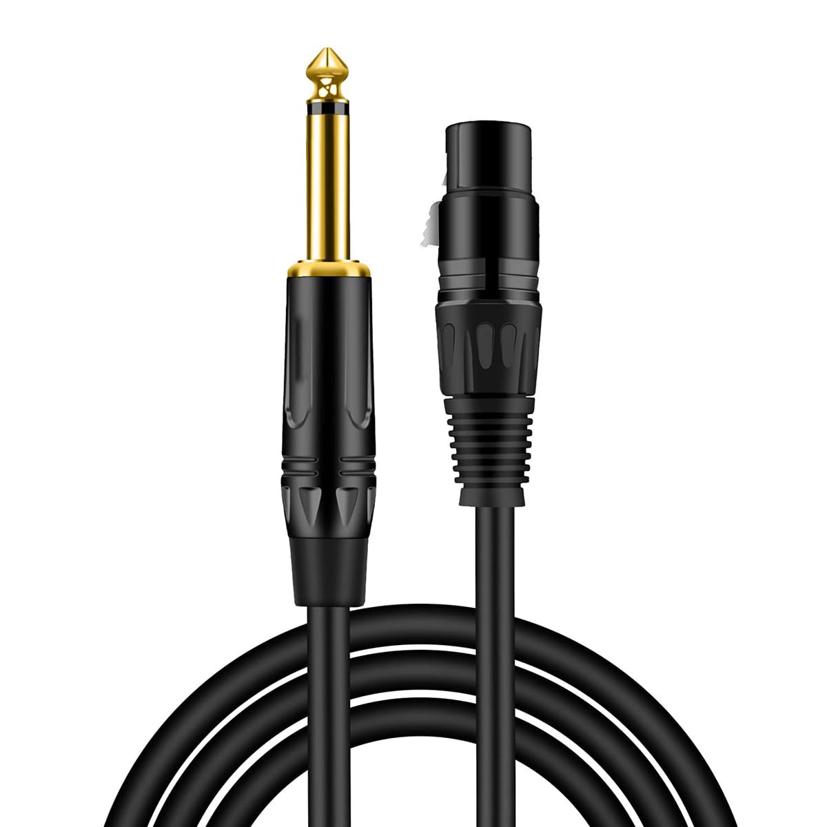DEVICE OF URBAN INFOTECH XLR Cable XLR Female to 1/4 Inch (6.35mm) TS Jack Microphone Cable 3PIN XLR Cable for Microphones, Speakers and Other Devices Electric Instrument Cable (15Mtr.)-image-13