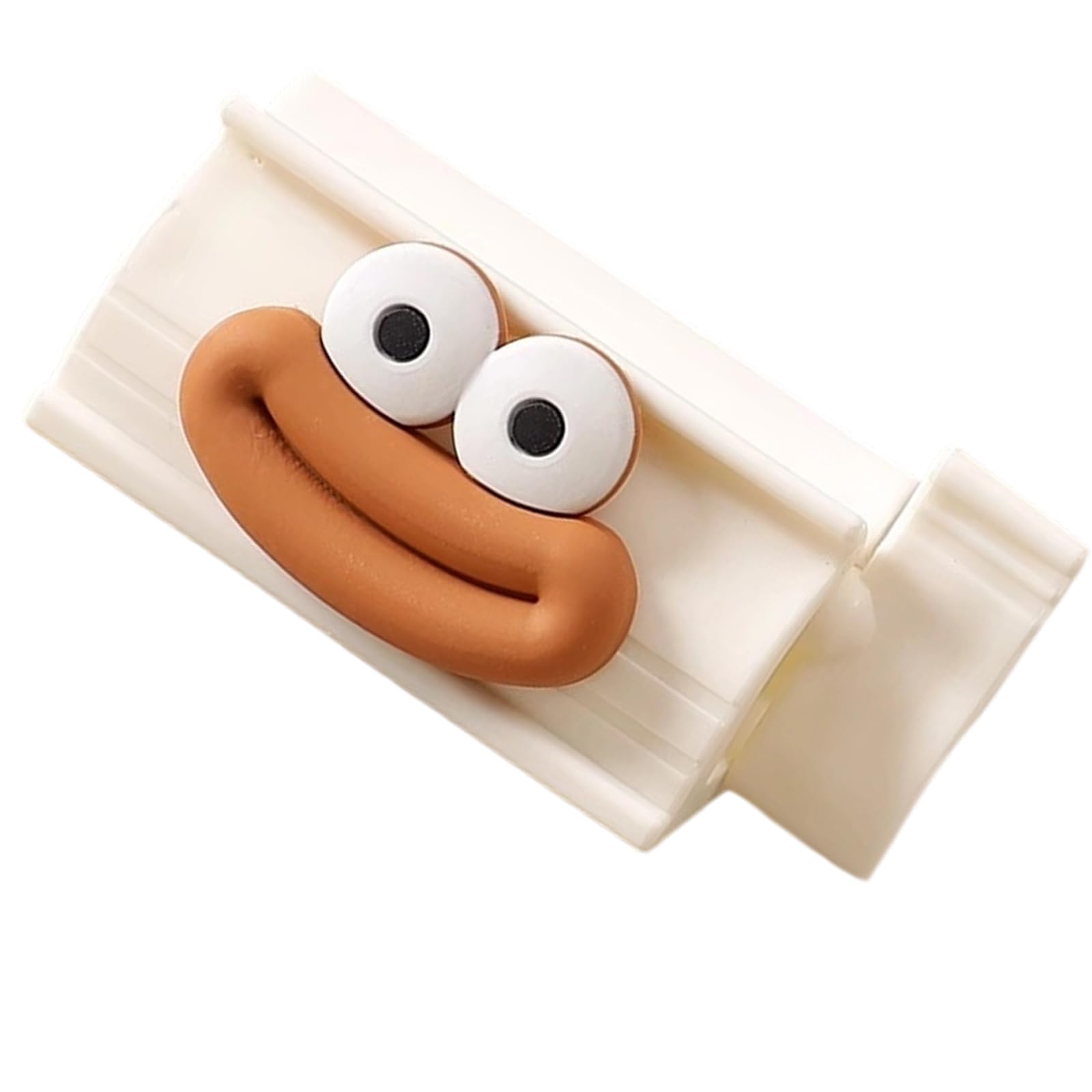 NEWFT Hands Release Toothpaste Dispenser Roller Tool Prevents Waste Sturdy Construction Ideal For Small Bathrooms Families Kid