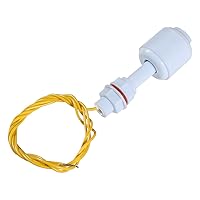 Vista 4 de Alinan Interruptor de flotador de plástico PP M10 5210 controlador de sensor de nivel de agua líquida para peceras acuarios