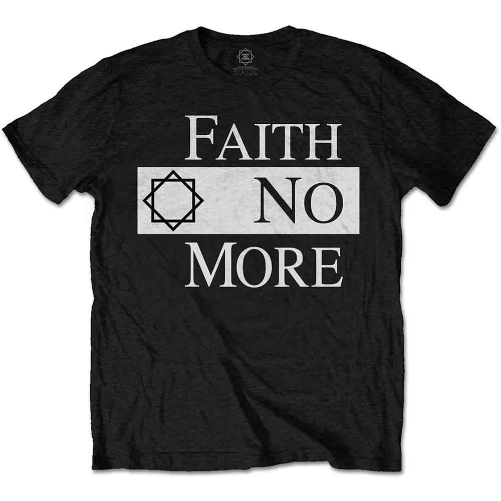 Faith No More FNMTS02MB05 T-Shirt, Black, XX-Large