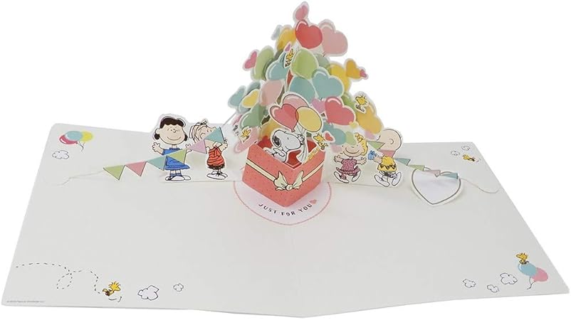 Amazon スヌーピー 色紙 ポップアップ メッセージボード バルーン ピーナッツ おもちゃ雑貨 おもちゃ