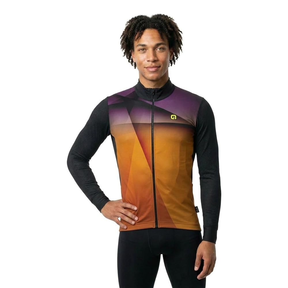ALE' R-ev1 Quick Maglia a Maniche Lunghe Uomo (Pacco da 1)