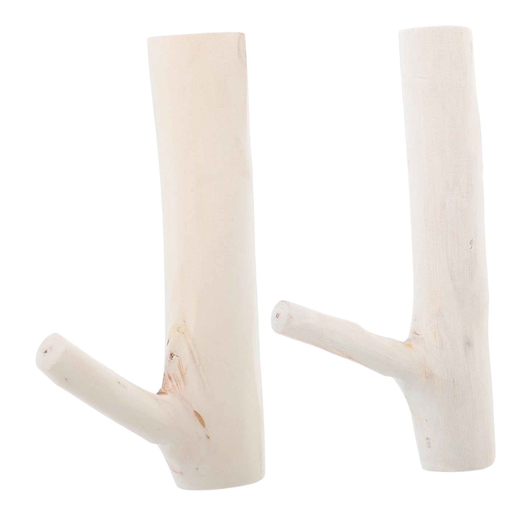 Amosfun 6 Piezas gancho adhesivo de madera maciza perchas de toalla percheros para pared key organizer colgador de pared ganchos para sombreros de pared ganchos de madera para pared