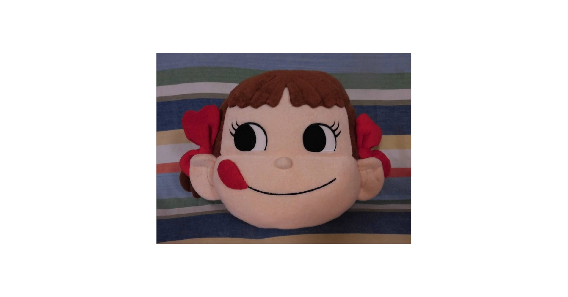 ペコちゃん抱きまくら & ペコちゃんフェイスクッション Amazon.co.jp: 0972+ペコちゃん 抱きまくら 抱き枕 だきまくら